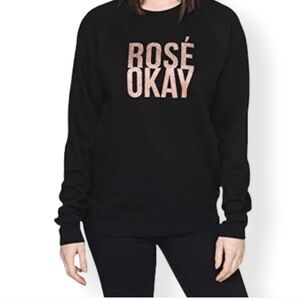 Brunette The Label Rośe Okay Sweatshirt M/L NWT
